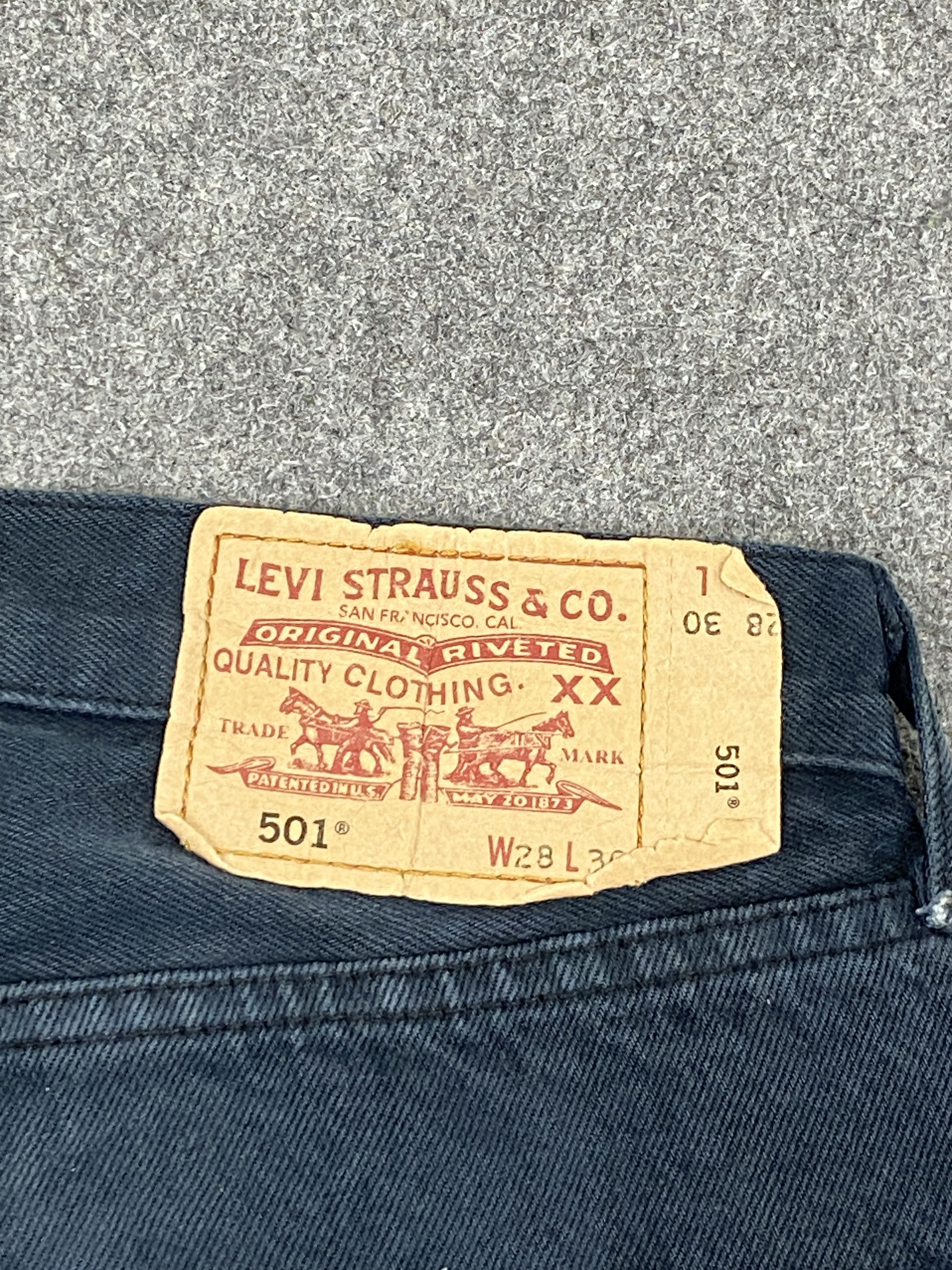 Levi's Vintage Levis 501 Faded Jeans DP2711 Size US 29 - 5 Thumbnail