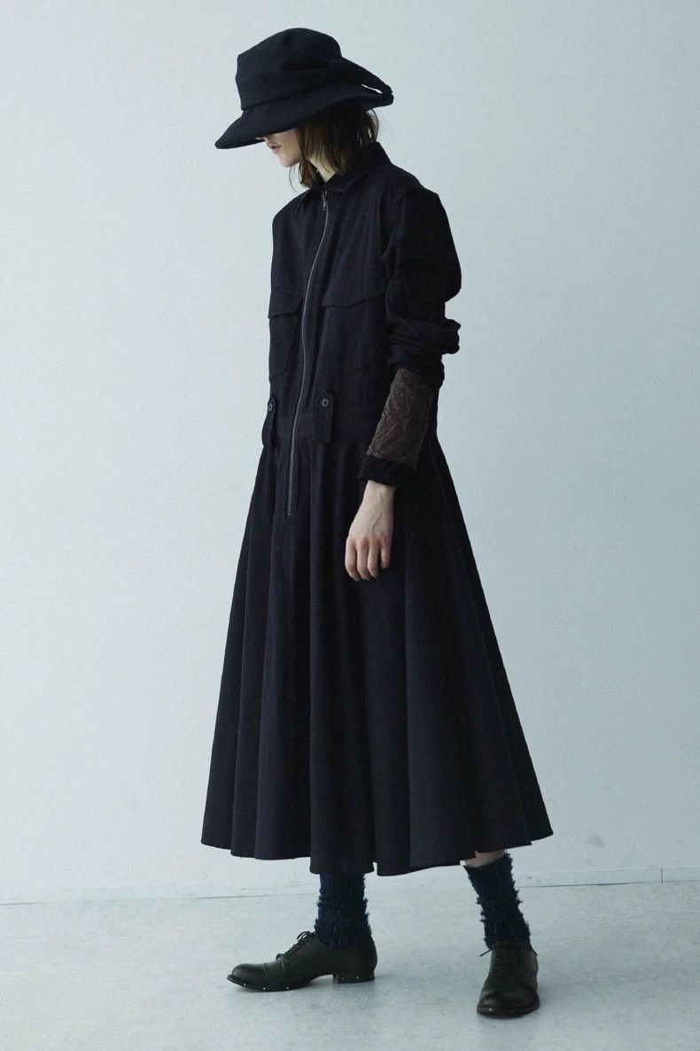 Yohji Yamamoto Yohji Yamamoto size 1 Work Dress 2506-Nextarrow Size S / US 4 / IT 40 - 1 Thumbnail