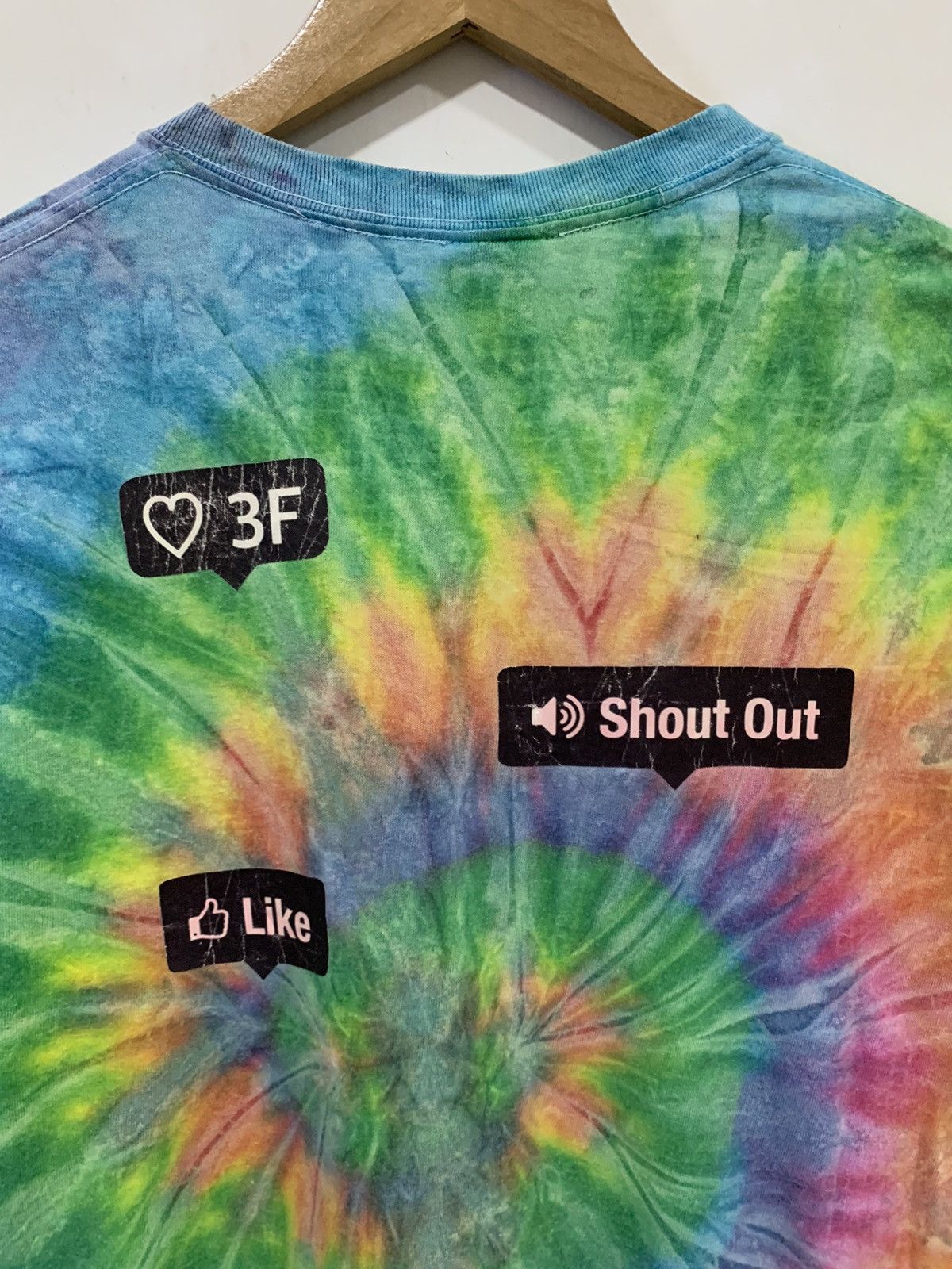 Other Colortone Tye Dye Rainbow Tee Size US M / EU 48-50 / 2 - 9 Thumbnail
