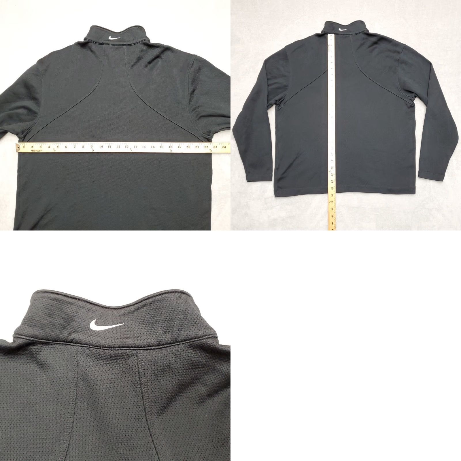Nike Nike Golf Jacket Mens Large Black 1/4 Zip Pullover Leopold Embroidered Vintage Size US L / EU 52-54 / 3 - 8 Thumbnail