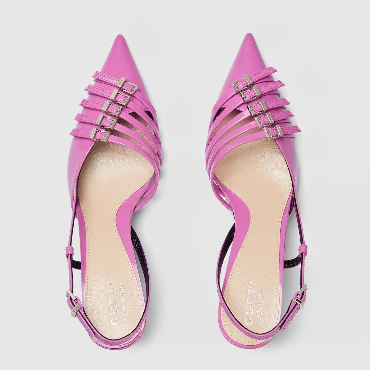 Gucci o1s1wg110125 Slingback Pumps in Pink Size US 6.5 / IT 36.5 - 5 Thumbnail