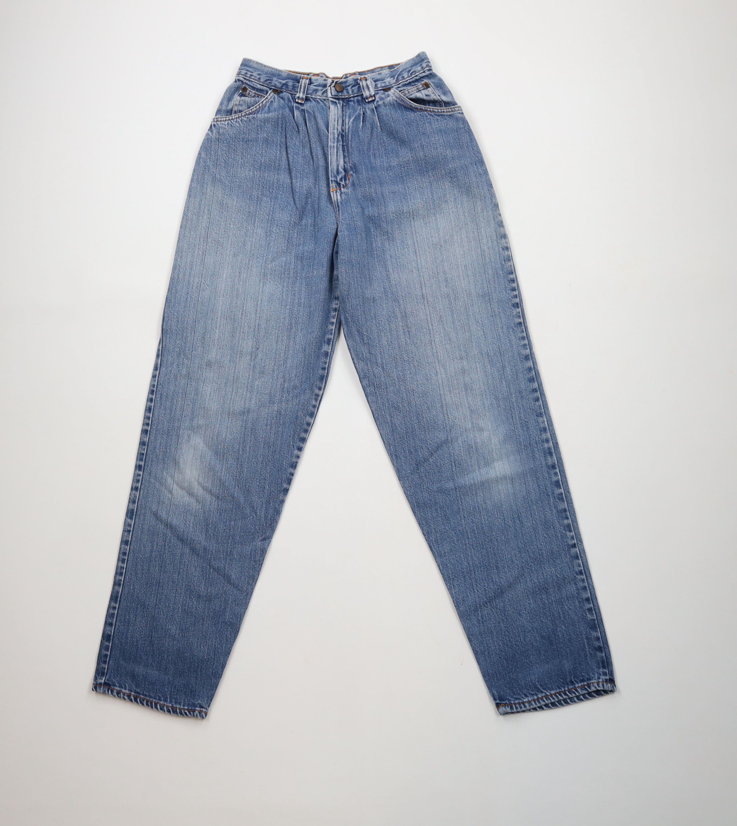 Vintage Vintage 90s Streetwear Distressed High Waisted Denim Jeans Size 34" / US 12 / IT 48 - 1 Thumbnail