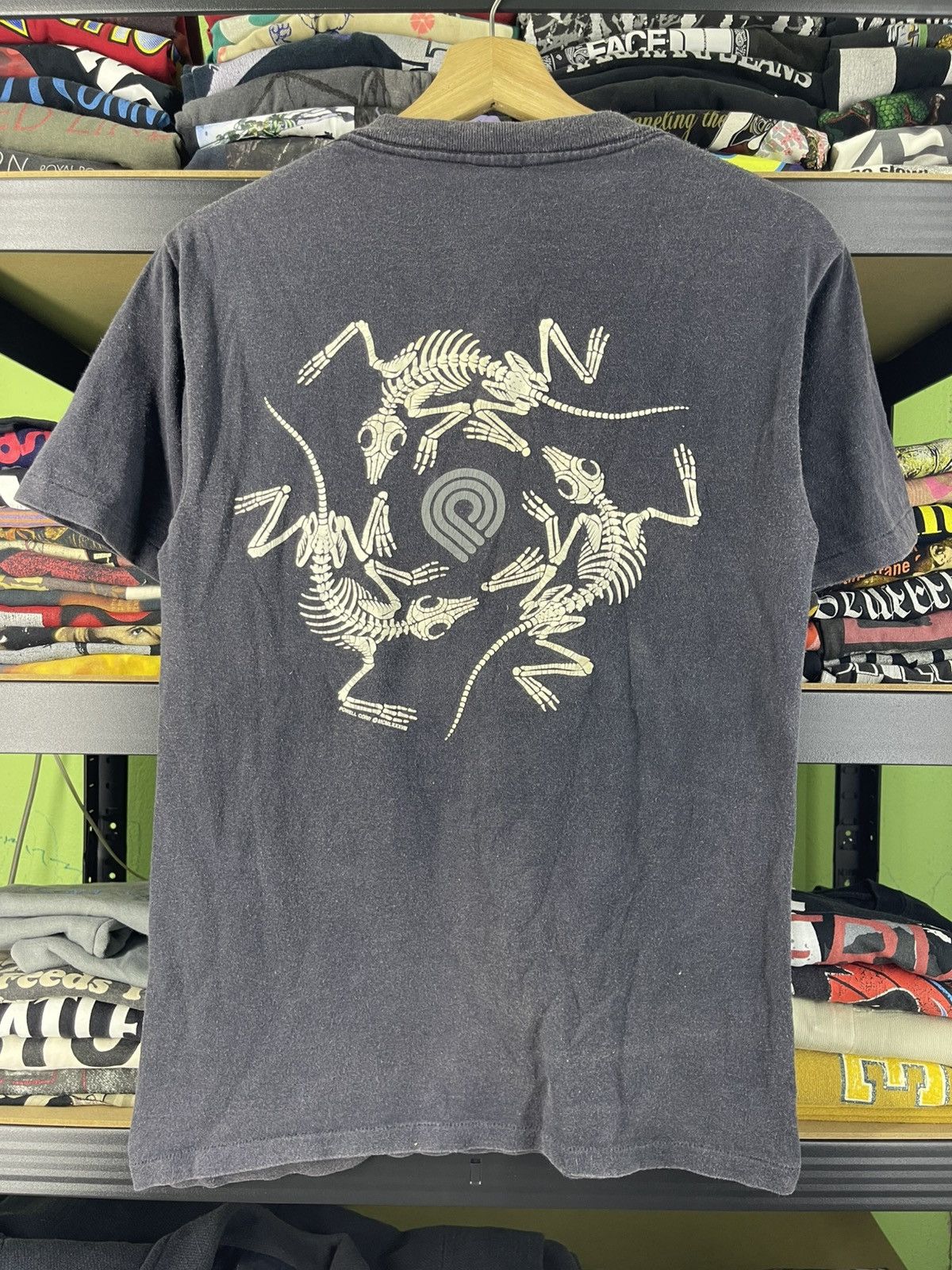 Powell Peralta Thrashed 1988 Vintage Powell Peralta Rat Bones T-Shirt Size US S / EU 44-46 / 1 - 10 Thumbnail