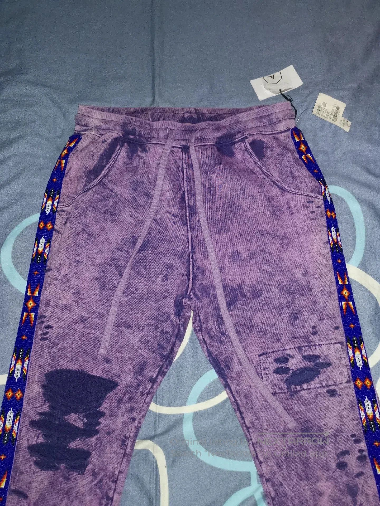 Alchemist alchemist tie-dye embroidered sweatpants. Size US 27 - 2 Thumbnail