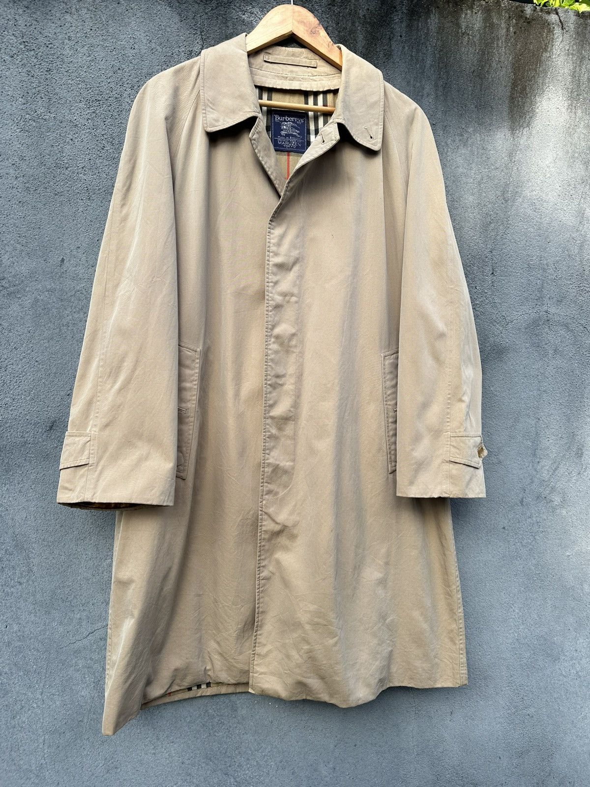 Burberry 👹Vintage Burberry’s Prorsum Maruzen Tokyo Trench Coat Size US L / EU 52-54 / 3 - 5 Thumbnail