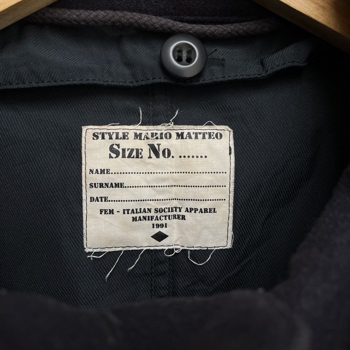 Mario Matteo Parka Fishtail Jacket Mario Matteo Italian designer Size US M / EU 48-50 / 2 - 6 Thumbnail