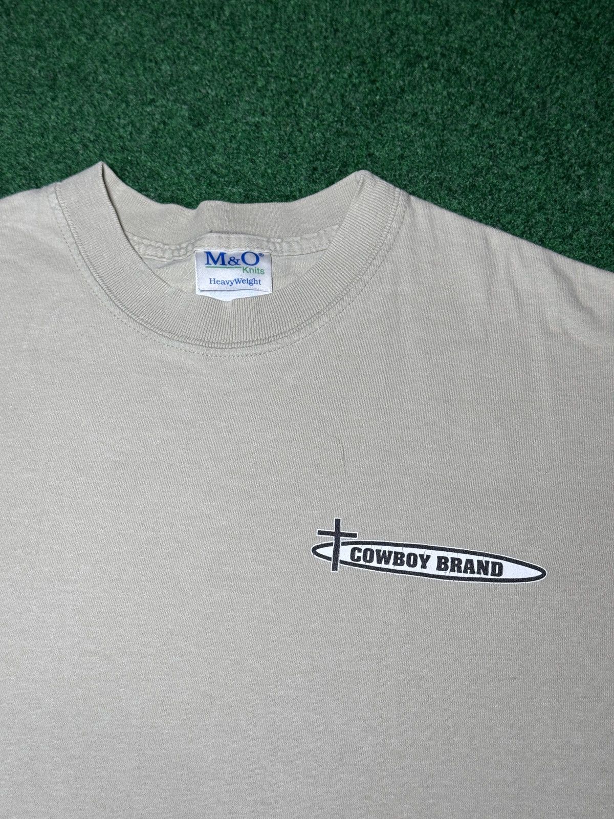 Vintage The Cowgirl Way Cowboy Brand Guide Me Psalm 23:3 T Shirt Size M / US 6-8 / IT 42-44 - 4 Thumbnail
