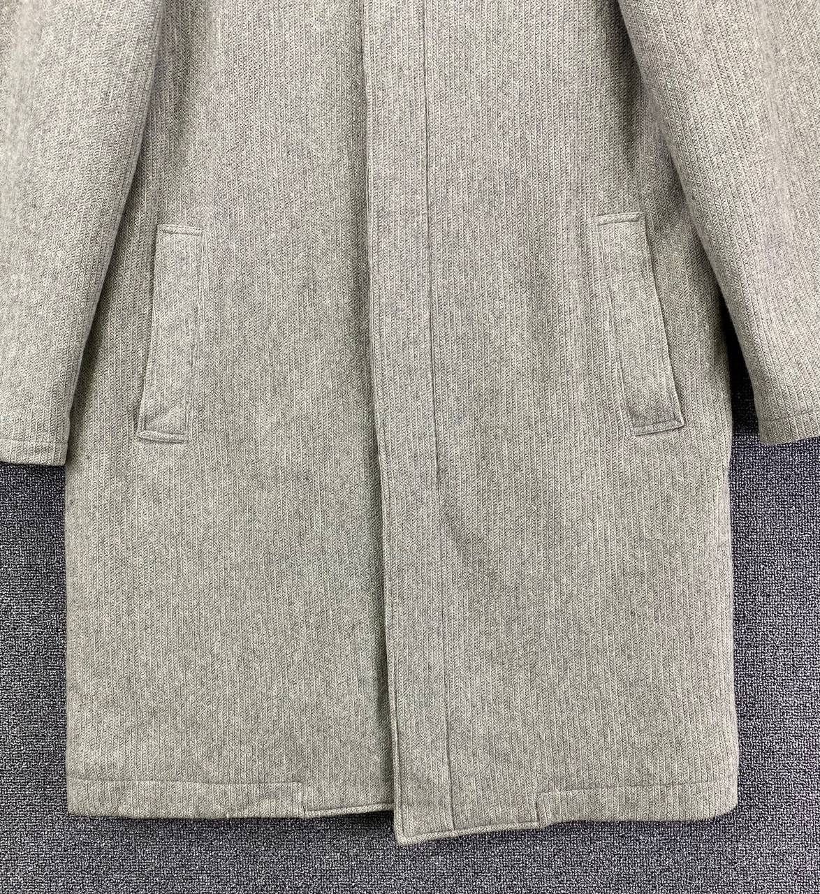 Yohji Yamamoto Vintage Yohji Yamamoto A.A.R Hoodie Wool Long Jacket Size US L / EU 52-54 / 3 - 7 Thumbnail