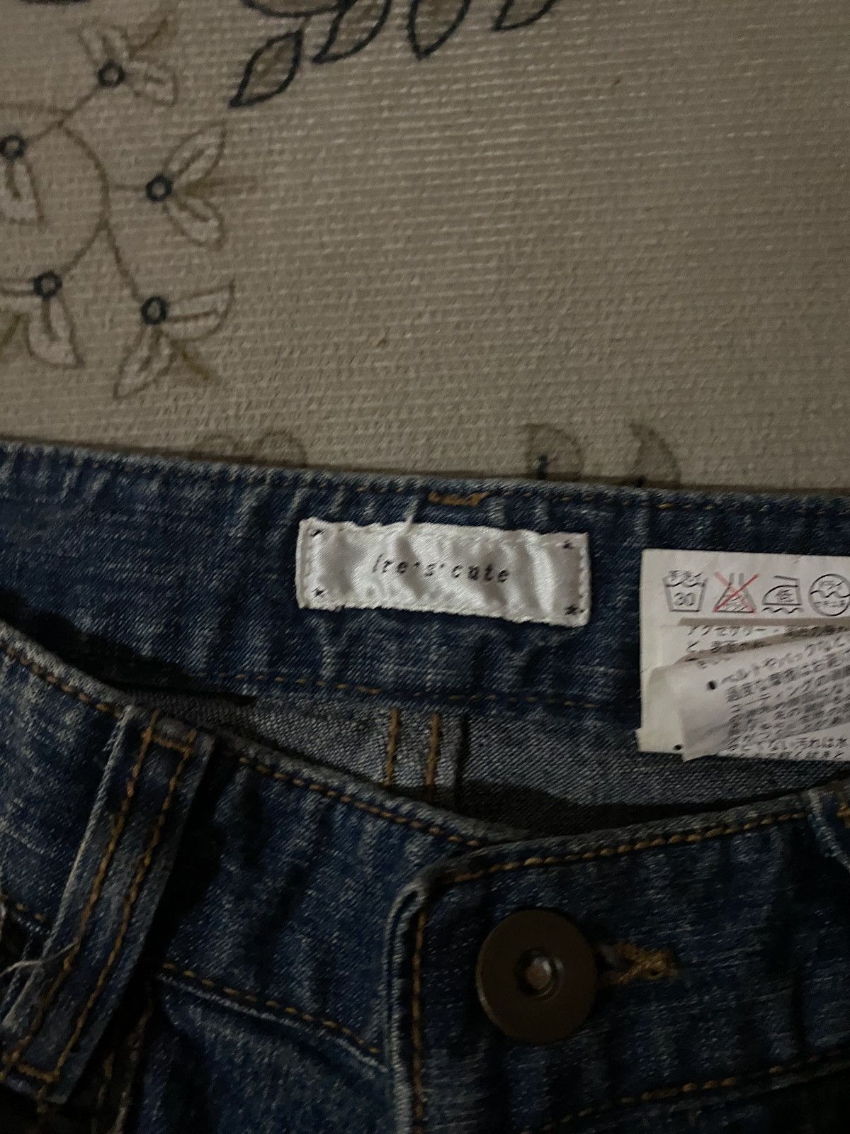 Japanese Brand Vintage Japanese Brand Flare Denim Jeans Size US 27 - 8 Thumbnail