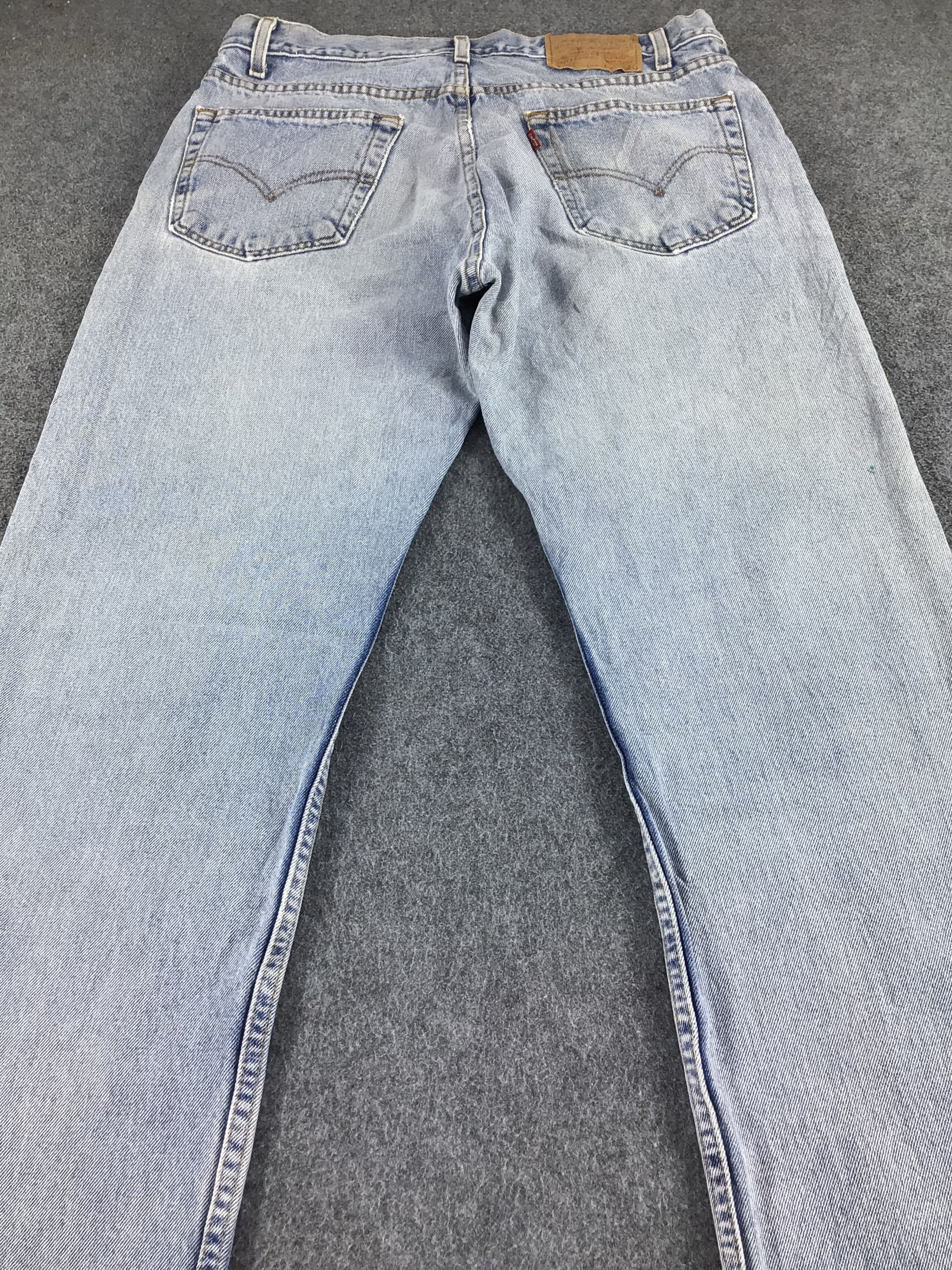 Levi's Vintage Levis 505 Jeans Light Wash -J465 Size US 34 / EU 50 - 4 Thumbnail