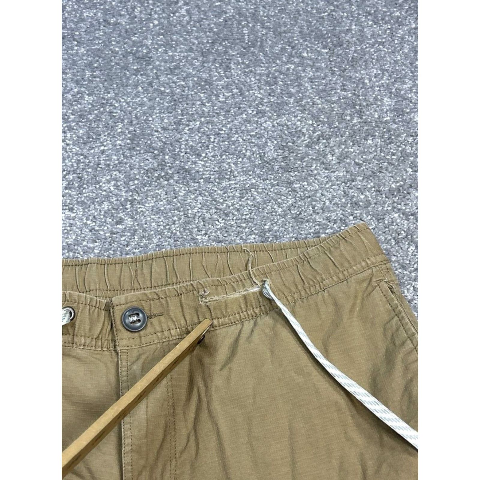 Vuori Vuori Ripstop Climber Pants Mens 30 Brown Cotton Low Rise Drawstring Tapered Leg Size US 31 - 7 Thumbnail
