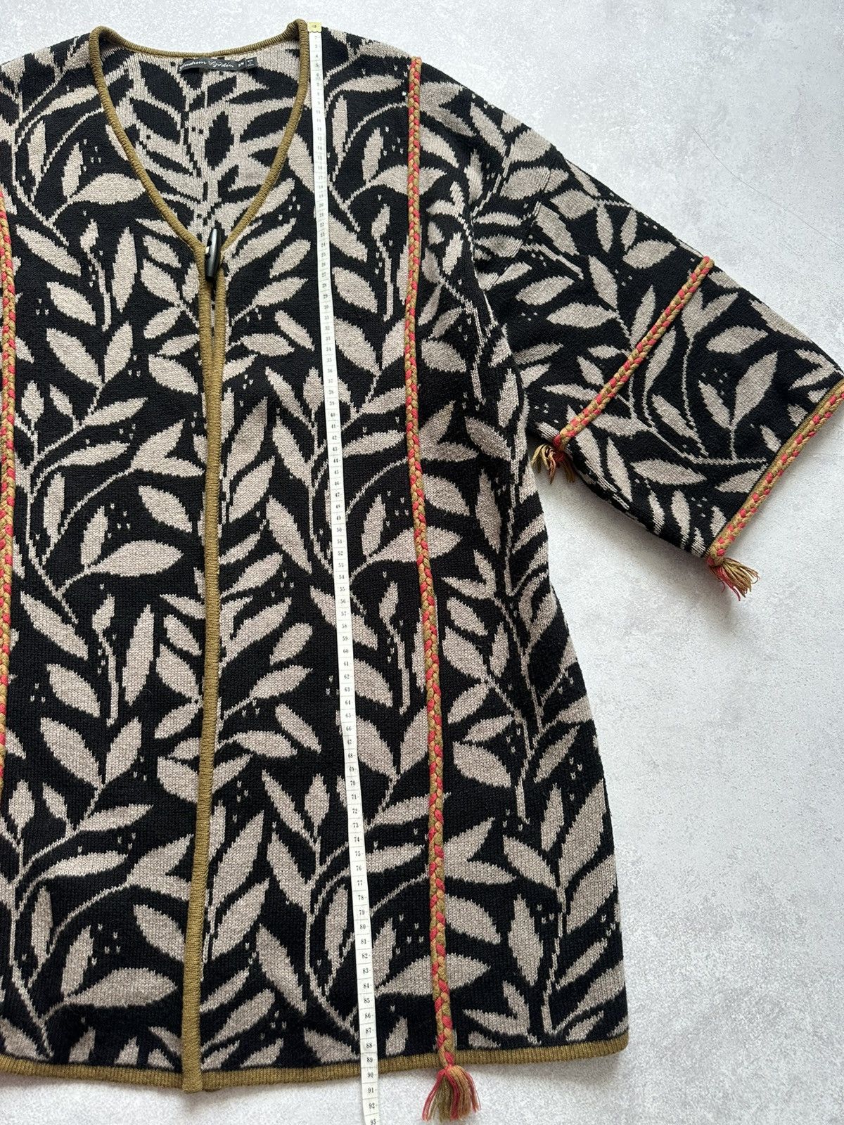Gudrun Sjoden Gudrun Sjoden Boho Floral Logo Long Coat Jacket Overcoat S-M Size S / US 4 / IT 40 - 8 Thumbnail