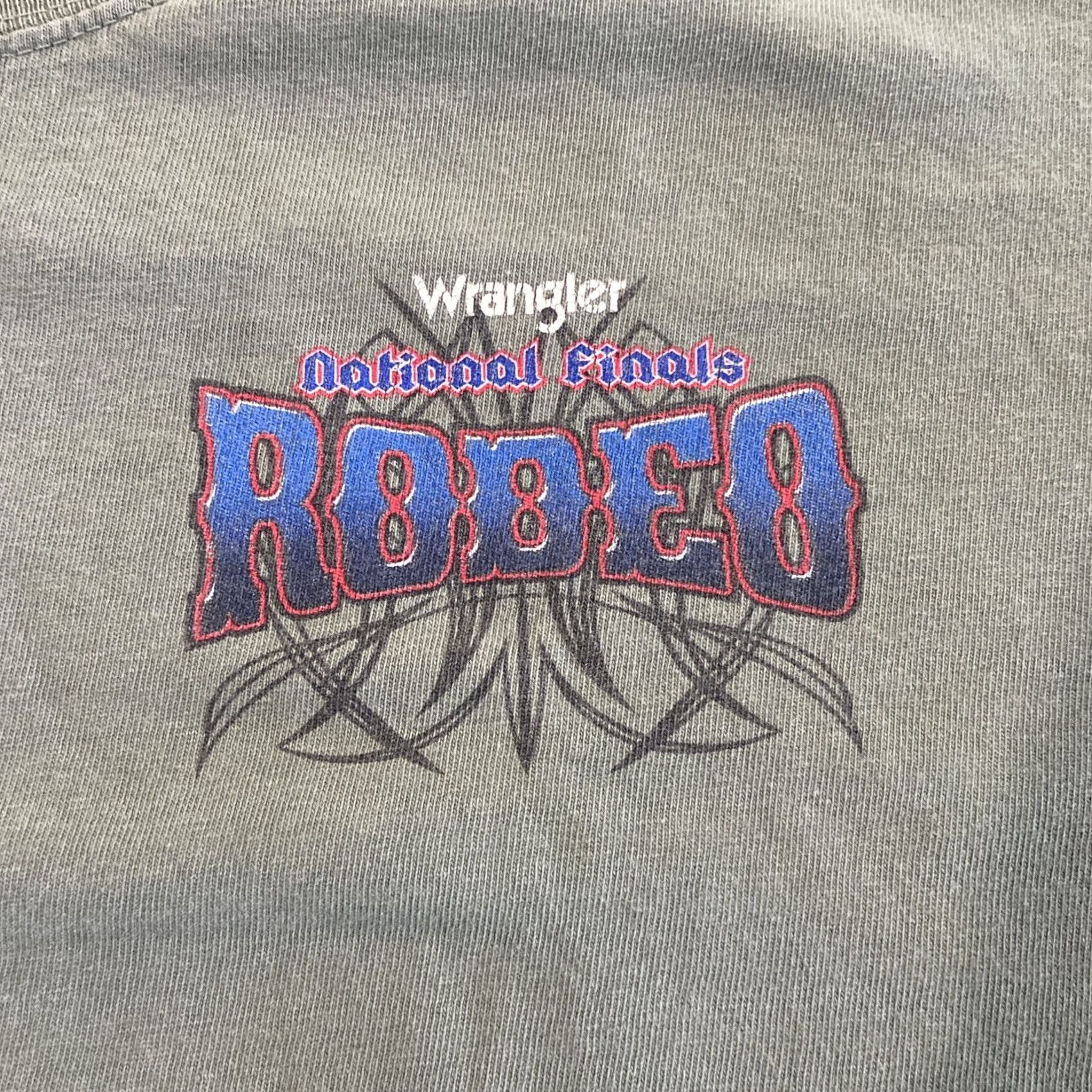 Wrangler VINTAGE Wrangler NFR National Finals Rodeo Sweatshirt 2XL Green Cotton Crew Neck Long Sleeve Western Cowboy Rodeo Size US XXL / EU 58 / 5 - 2 Thumbnail