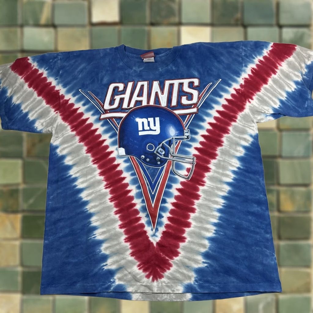 NFL NFL Shirt Mens XL Tie Dye Red Blue New York Giants V All OverY2K Size US XL / EU 56 / 4 - 1 Thumbnail