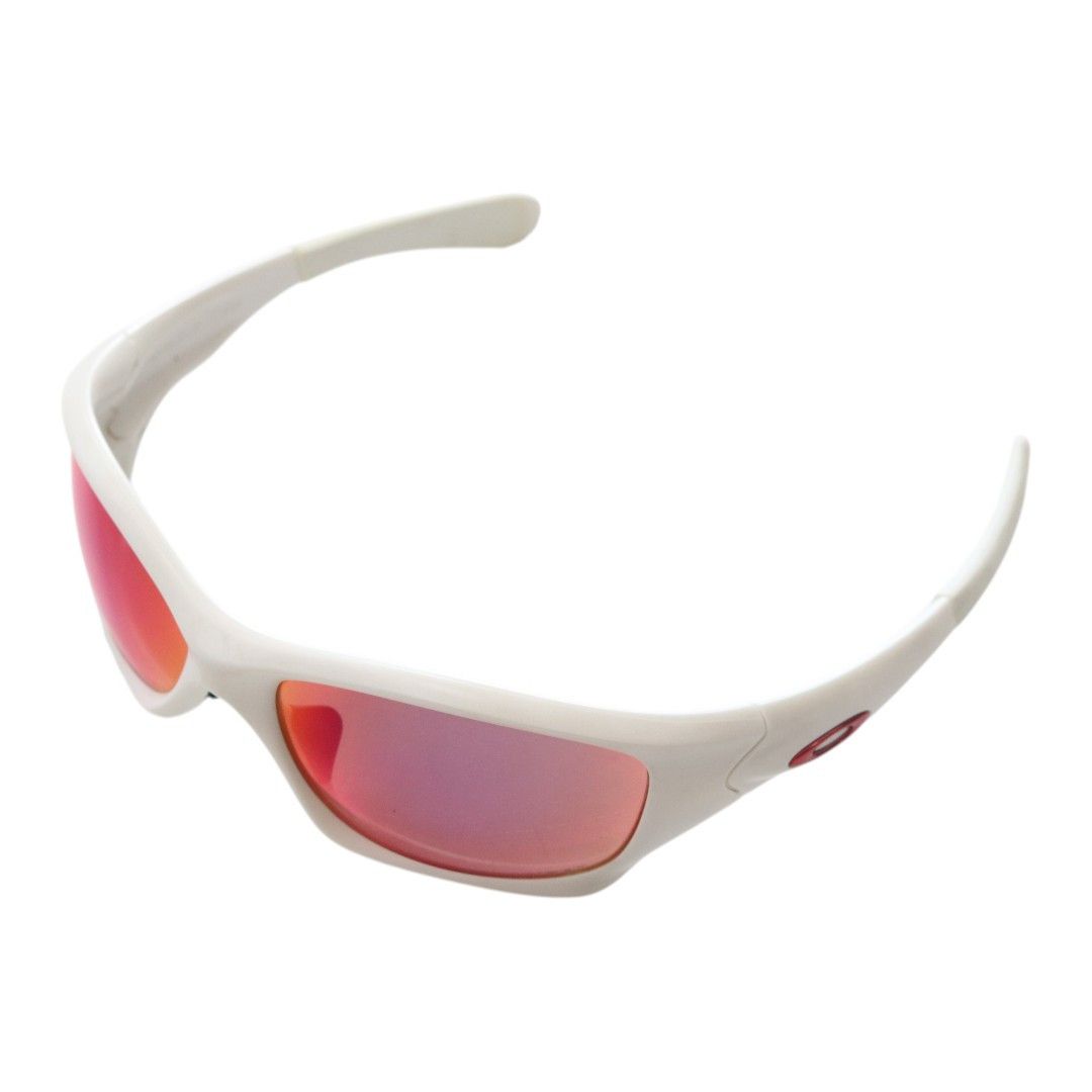 Oakley OAKLEY Pit Bull Matte White / OO Red Iridium Sunglasses Size ONE SIZE - 1 Thumbnail
