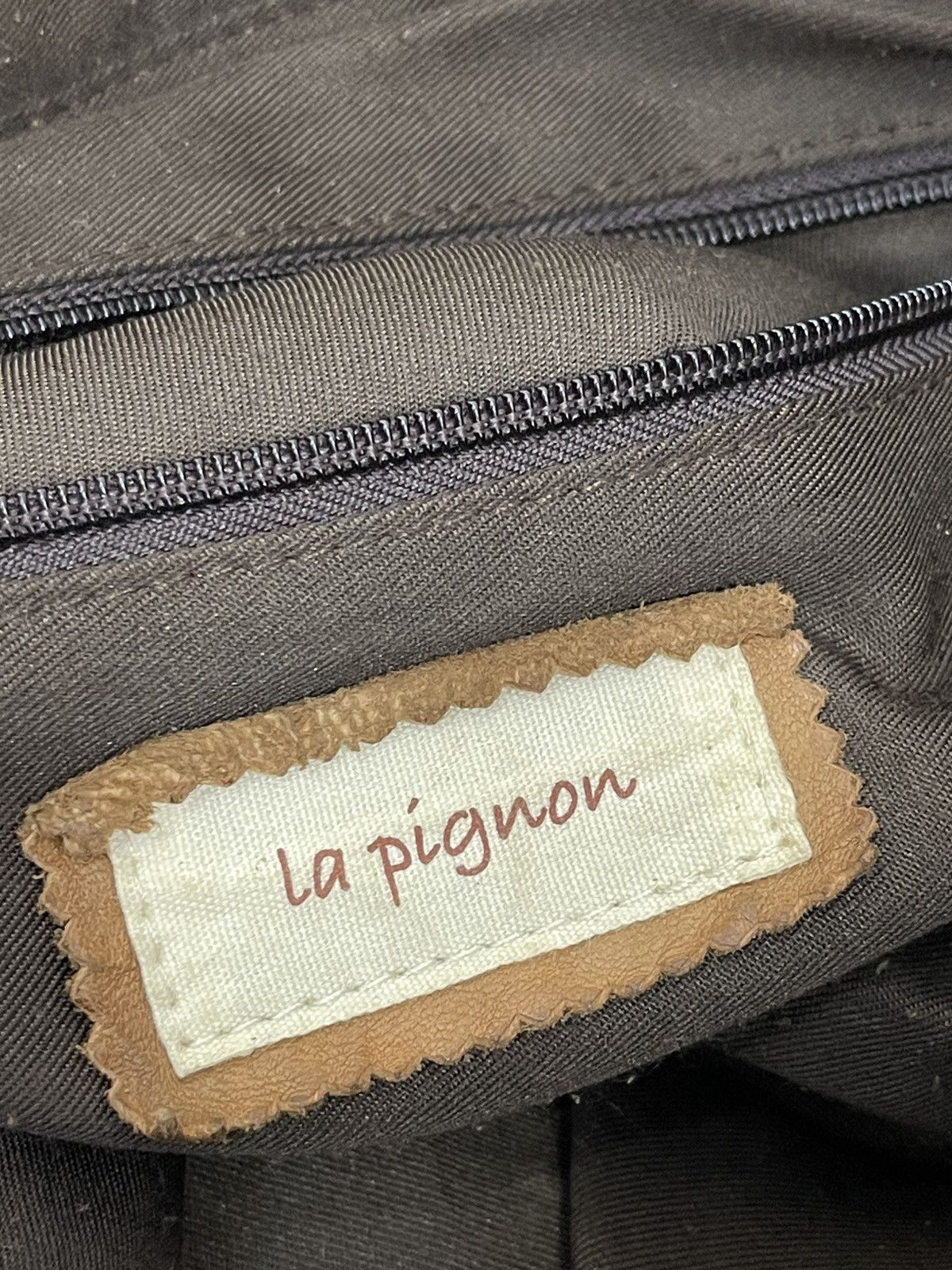 Genuine Leather Full Leather Patina La Pignon Tote Shoulder Bag 7🟩 Size ONE SIZE - 20 Thumbnail