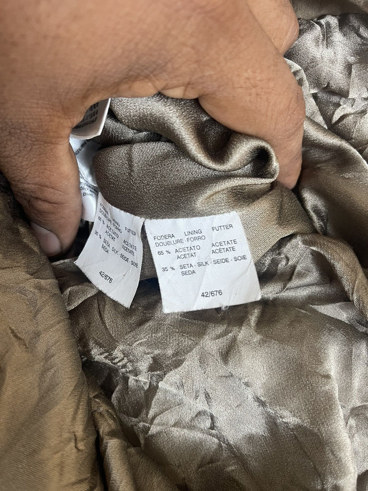 Designer × Vintage MAX MARA JACKET MADE IN ITALY Size US M / EU 48-50 / 2 - 12 Thumbnail