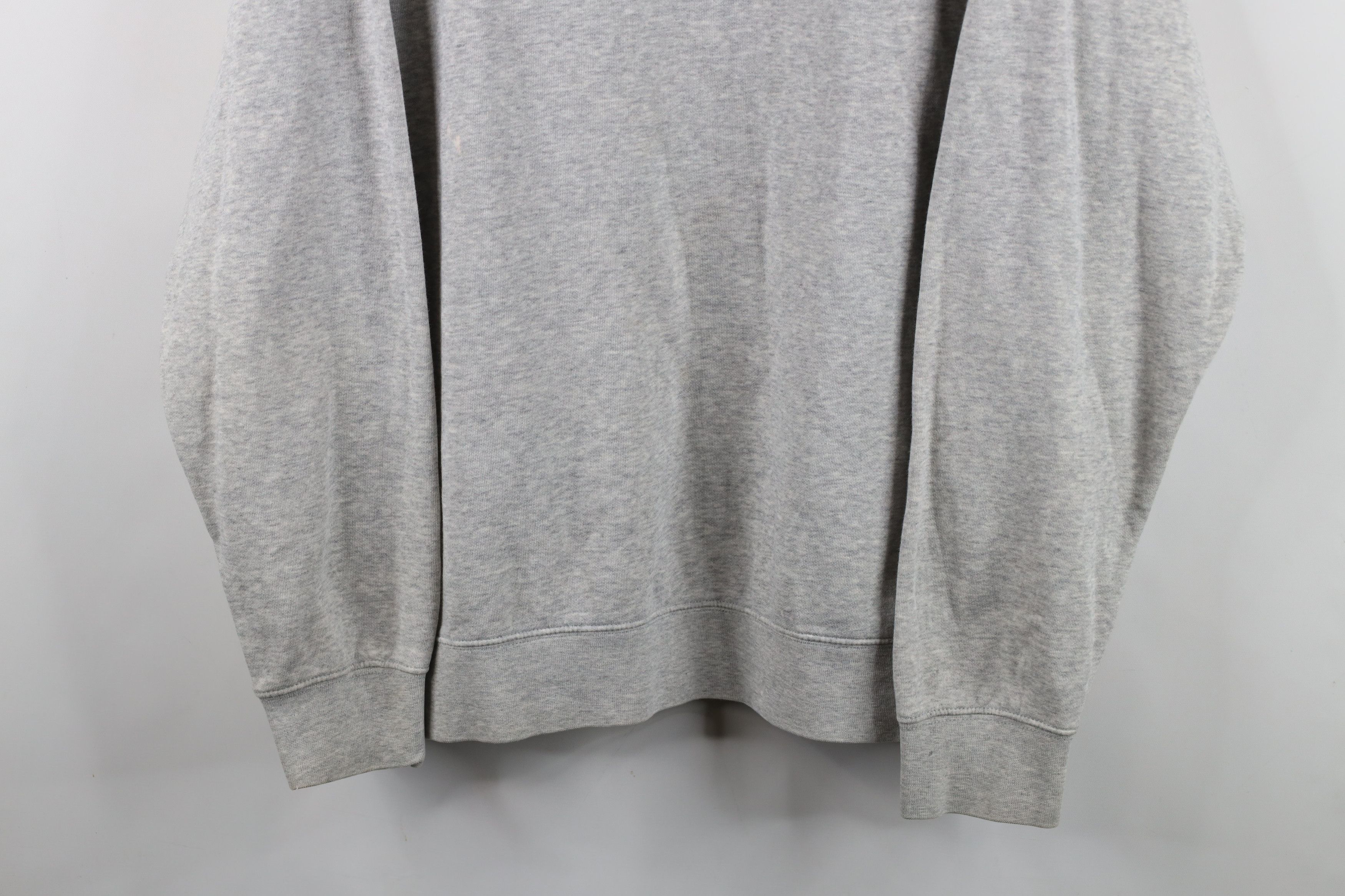Nike Vintage Y2K Nike Swoosh Crewneck Sweatshirt Heather Gray Size US XL / EU 56 / 4 - 3 Thumbnail
