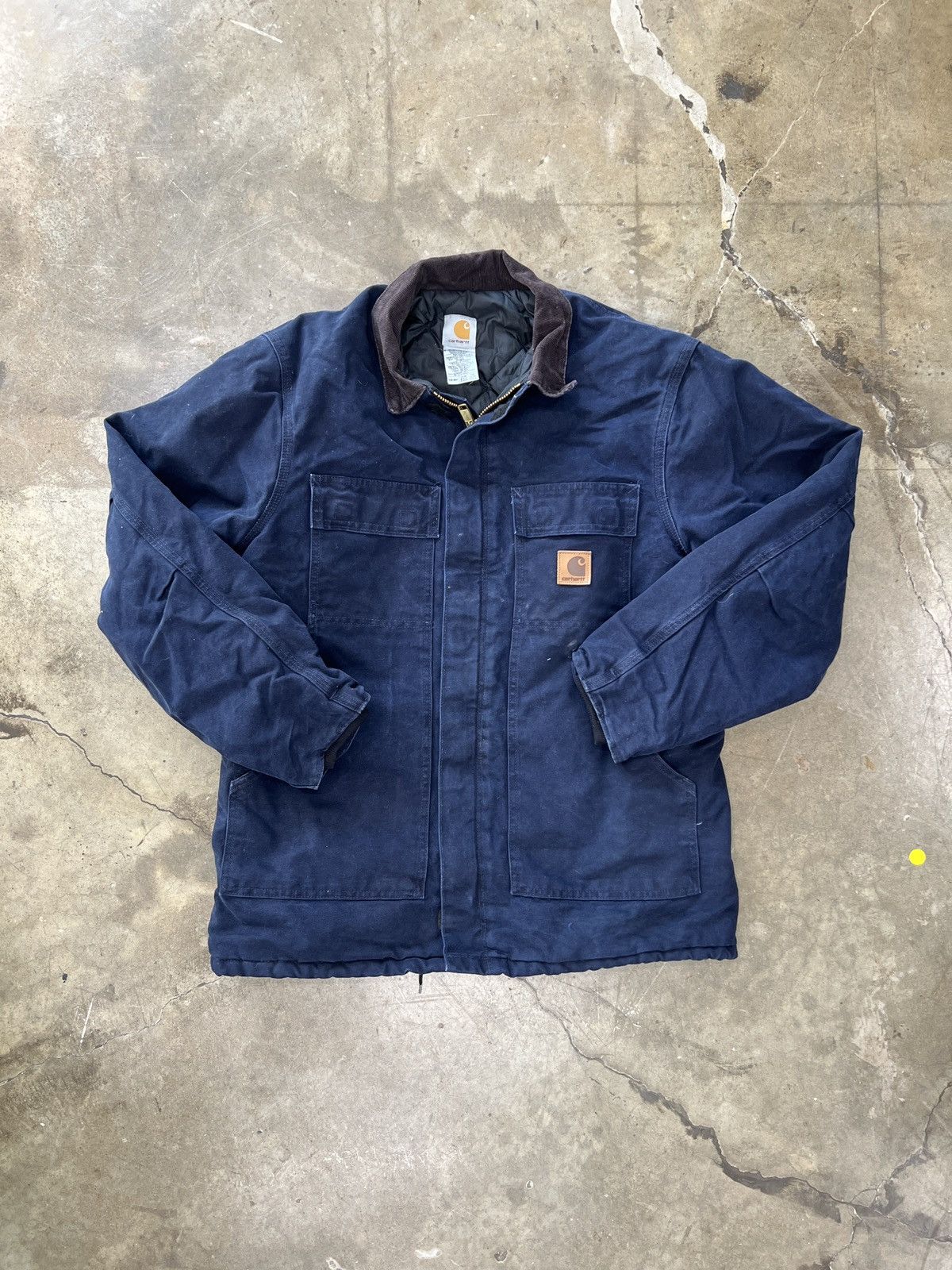 Carhartt 90s Carhartt Work Jacket Insulated Canvas Chore Quilted Size US L / EU 52-54 / 3 - 2 Thumbnail