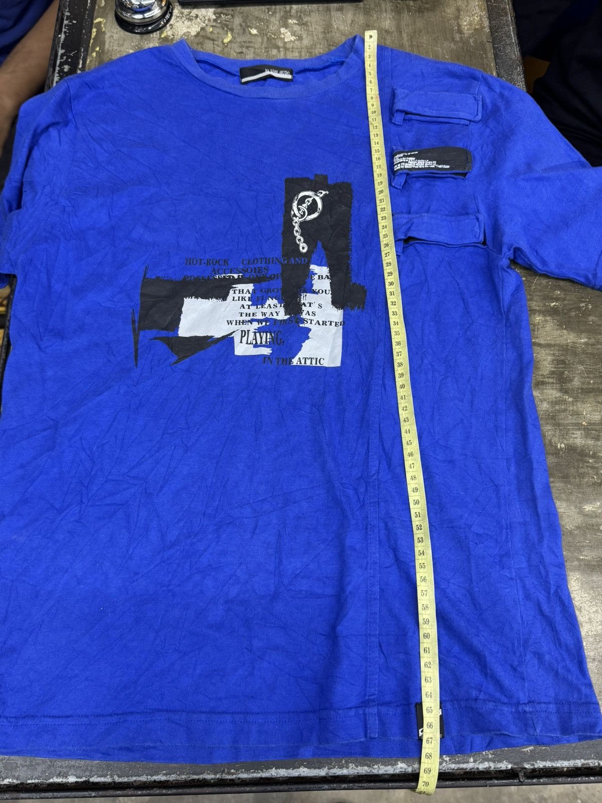 If Six Was Nine × Japanese Brand × Le Grande Bleu (L.G.B.) Archived Intheattic Poem Tees Size US M / EU 48-50 / 2 - 7 Thumbnail