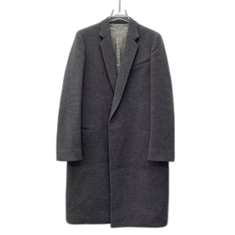 Celine Gray Wool Long Sleeve Coat by Celine Size XS / US 0-2 / IT 36-38 - 1 Thumbnail