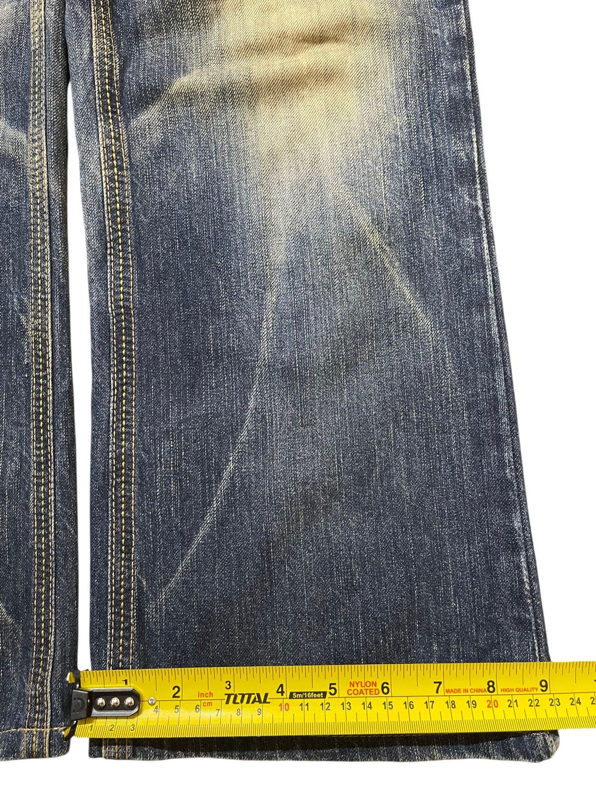 Edwin Edwin XV Exclusive Vintage Mud Wash Clawmark Wide Leg Jeans Size US 32 / EU 48 - 17 Thumbnail