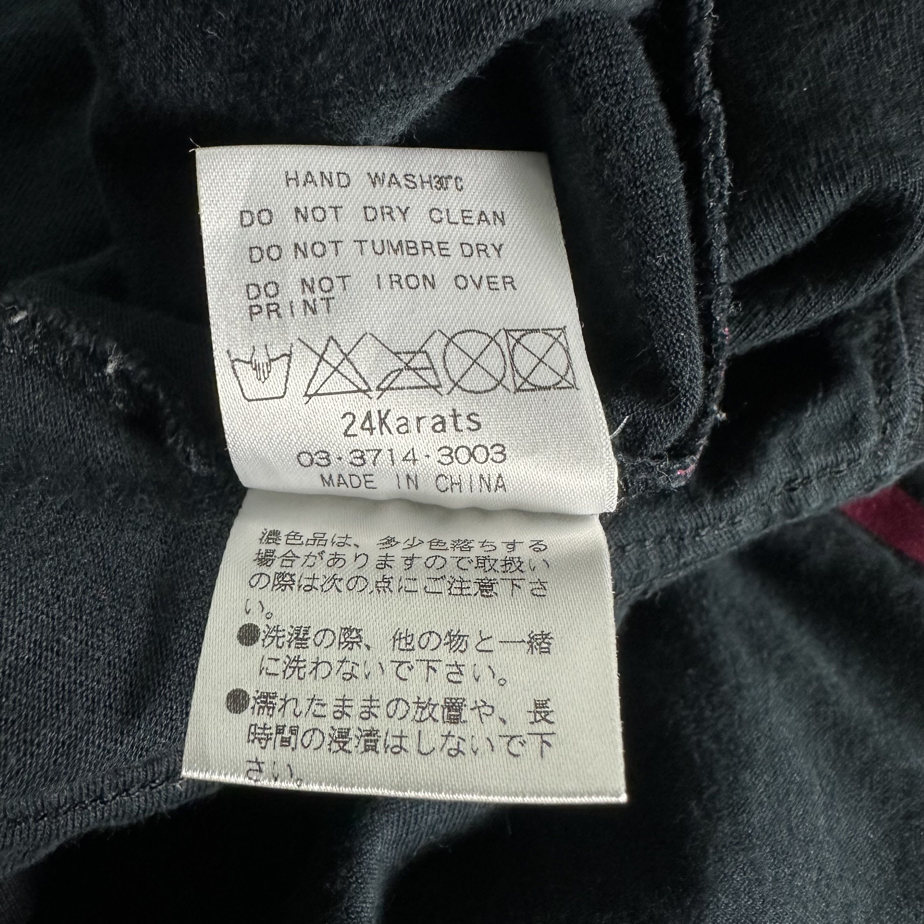 Japanese Brand 🔥RARE🔥Vintage Gold 24 Karats Diggers Spell Out T-shirt Size US L / EU 52-54 / 3 - 7 Thumbnail