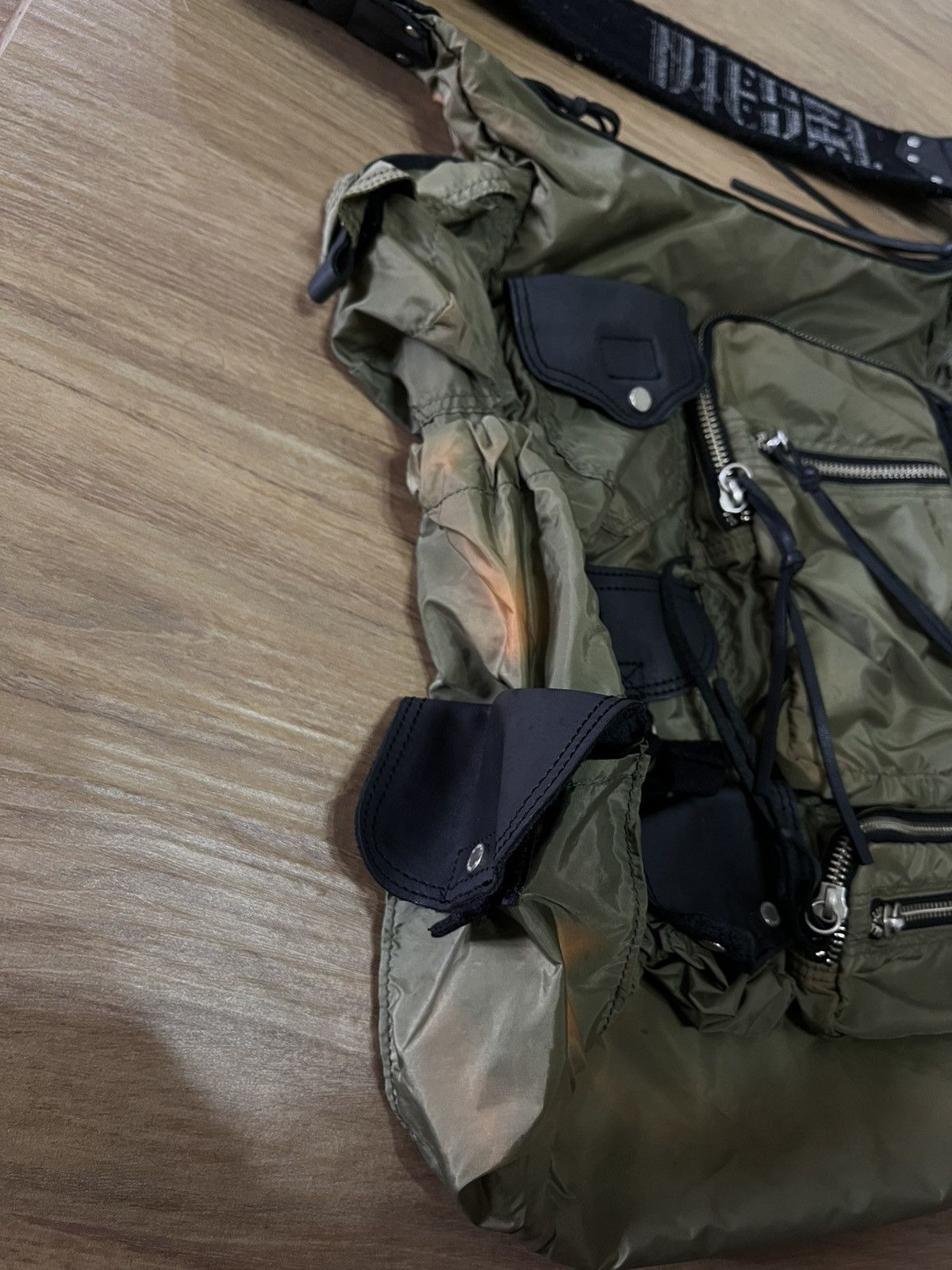 Diesel × Vintage Diesel Multi-Pocket Sling Bag cargo Size ONE SIZE - 7 Thumbnail