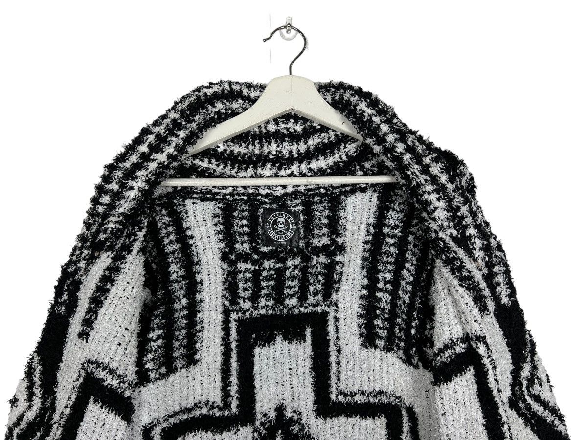 Hysteric Glamour 🔥 DIVINER TEAM RECKLESS LIFE FLEECE KNITTED CARDIGAN Size US M / EU 48-50 / 2 - 11 Thumbnail