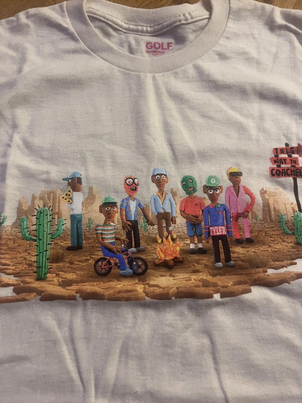 Tyler The Creator Tyler the creator coachella 2024 tshirt original Size US M / EU 48-50 / 2 - 2 Thumbnail