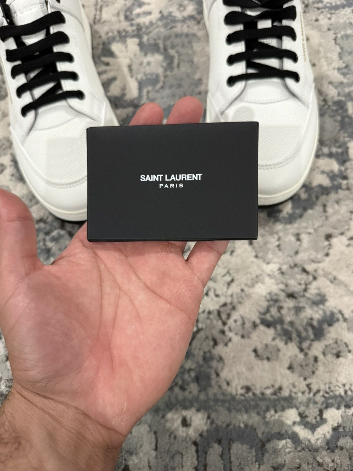 Yves Saint Laurent Saint Laurent Men’s SL/61 Low Top Sneakers Size 42 (US 9) Size US 9 / EU 42 - 10 Thumbnail