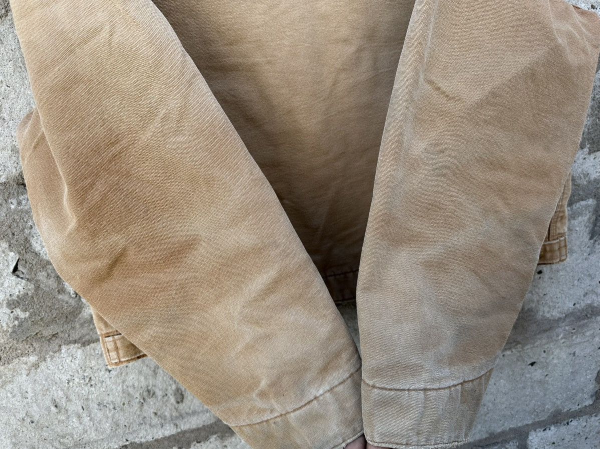 Carhartt 90's Faded Vintage Carhartt Detroit jacket J001 BRN Size US XXL / EU 58 / 5 - 8 Thumbnail