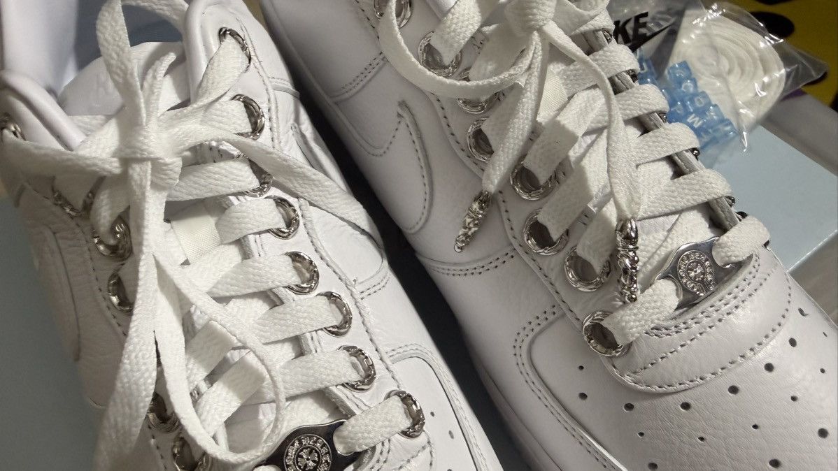 Chrome Hearts × Drake CHROME HEARTS NOCTA AIR FORCE 1 LOW SIZE 12 CLB Size US 12 / EU 45 - 9 Thumbnail