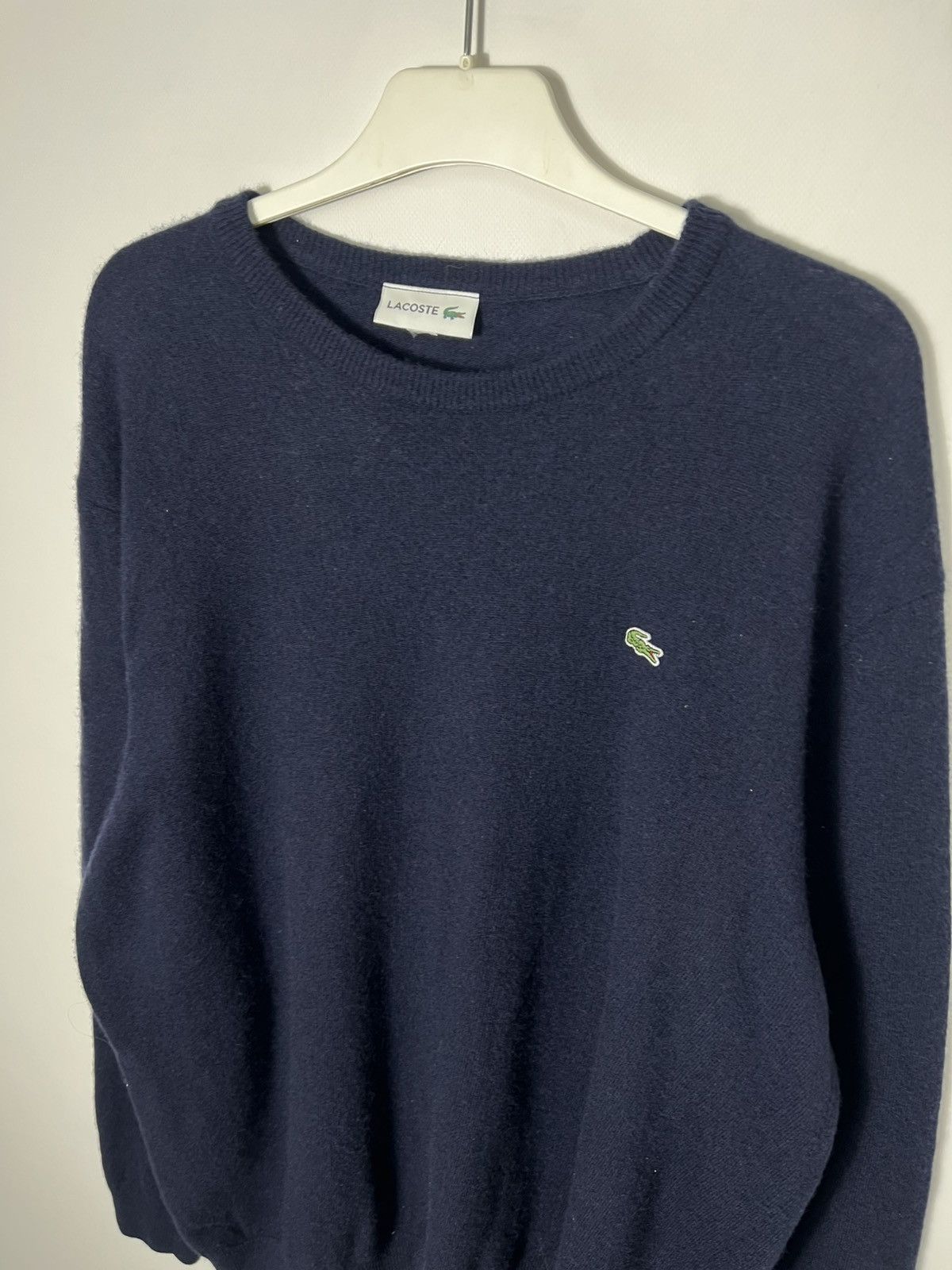 Lacoste Vintage streetwear hype Lacoste Wool Sweater Size US XL / EU 56 / 4 - 2 Thumbnail