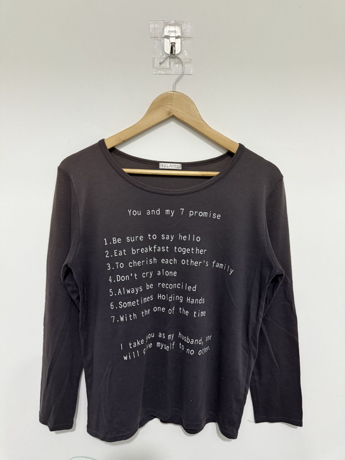 Vintage Hysteric Glamour Black Sunfaded Longsleeve Shirt