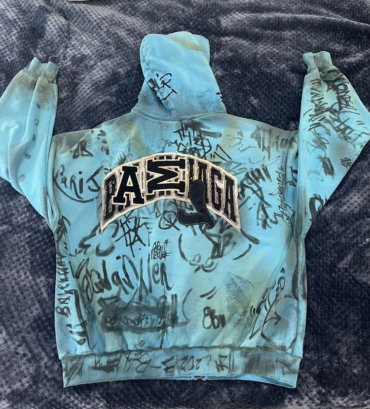 Balenciaga Hoodie Size US S / EU 44-46 / 1 - 1 Thumbnail
