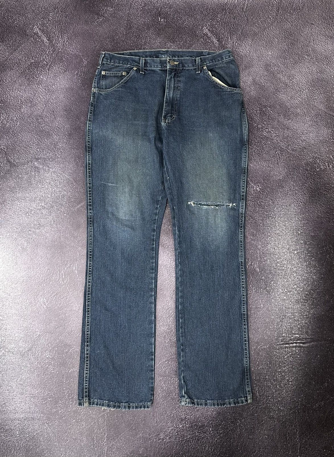 Dickies Vintage 90s Dickies USA Baggy Opium Faded Hype Work Jeans Size US 38 / EU 54 - 2 Thumbnail