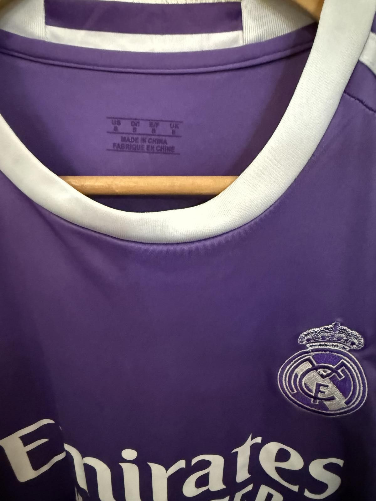Adidas Real Madrid Purple Soccer Jersey Size US S / EU 44-46 / 1 - 4 Thumbnail