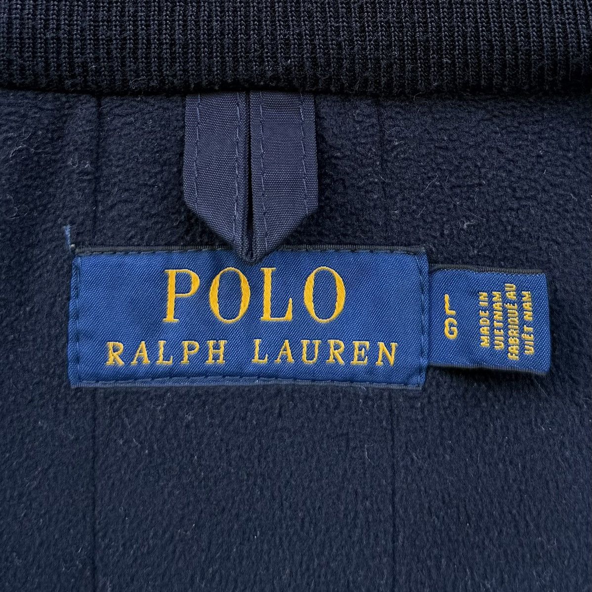 Polo Ralph Lauren Polo Ralph Lauren Navy Jacket Small Logo Classic Menswear Size US L / EU 52-54 / 3 - 16 Thumbnail