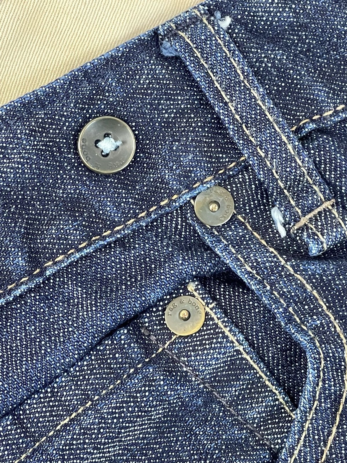 Rag & Bone Rag & Bone Dark Indigo Denim Pants Size US 32 / EU 48 - 23 Thumbnail