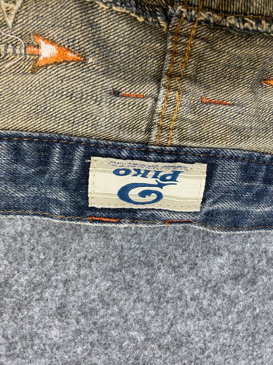 Vintage Vintage Piko Alpha Surfing Denim Size US 38 / EU 54 - 12 Thumbnail