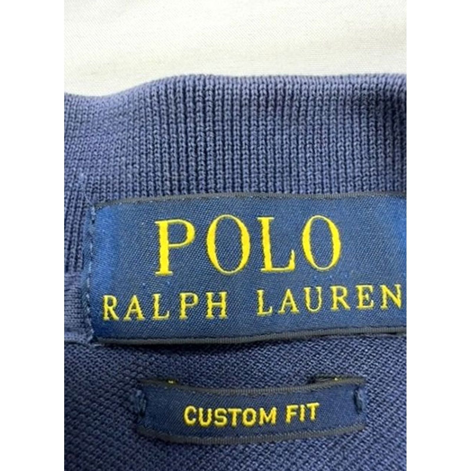 Polo Ralph Lauren Polo Ralph Lauren Men's Navy Short Sleeve Polo Shirt XS Custom Fit Size US XS / EU 42 / 0 - 3 Thumbnail