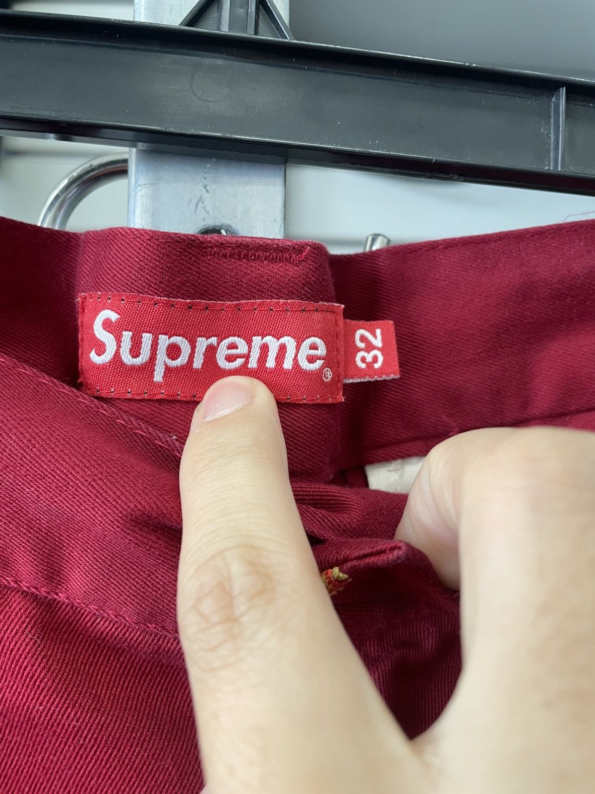Supreme Supreme Red Sacred Hearts Pants Romeo Juliet Size 32 Size US 32 / EU 48 - 5 Thumbnail