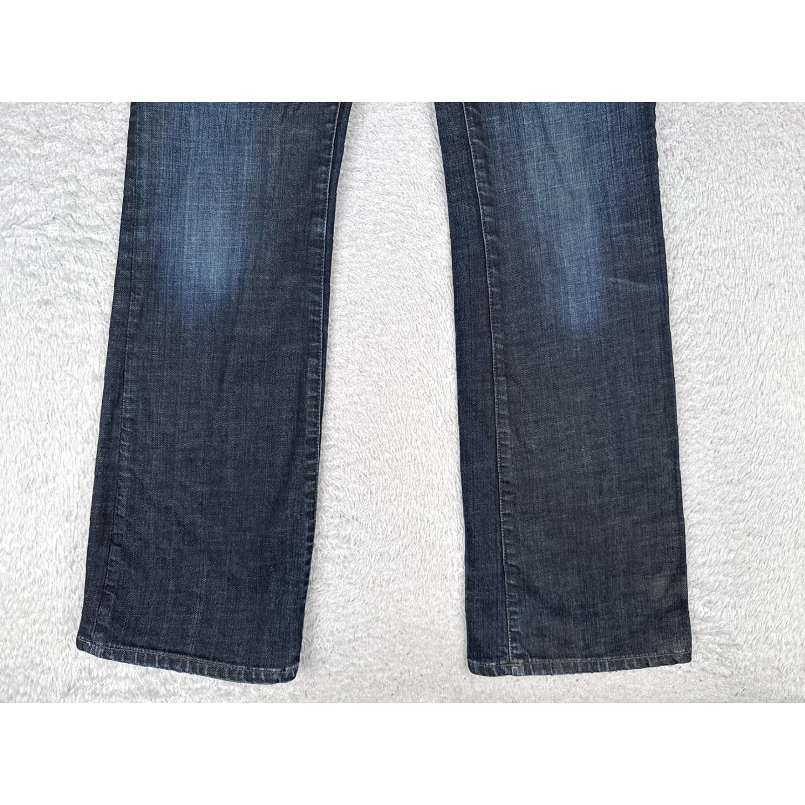 Gap Gap Jeans Womens 6 Tall Bootcut Denim Dark Blue Mid Rise 28x33 Stretch Pockets 5-Pocket City 1969 Mens? Girls? Size 28" / US 6 / IT 42 - 2 Thumbnail