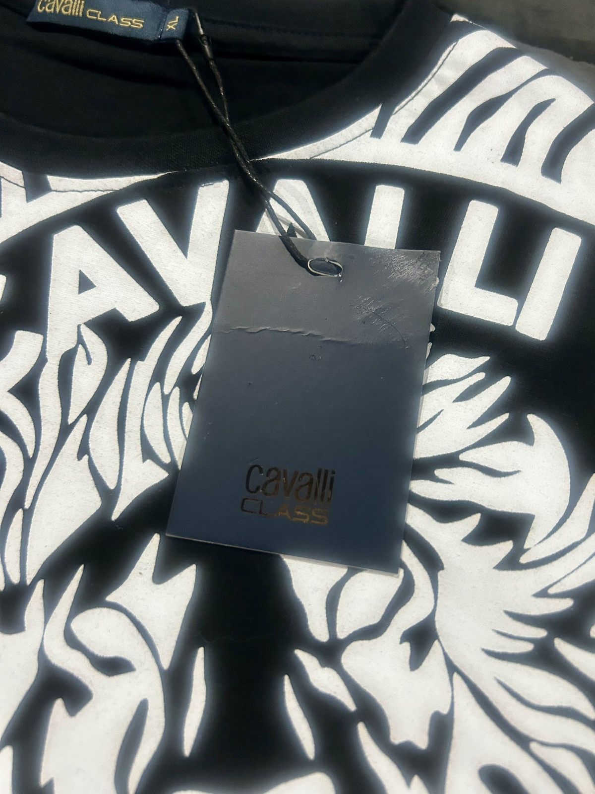 Cavalli Class Cavalli Class Lion Logo Graphic T-Shirt size XL Size US XL / EU 56 / 4 - 4 Thumbnail