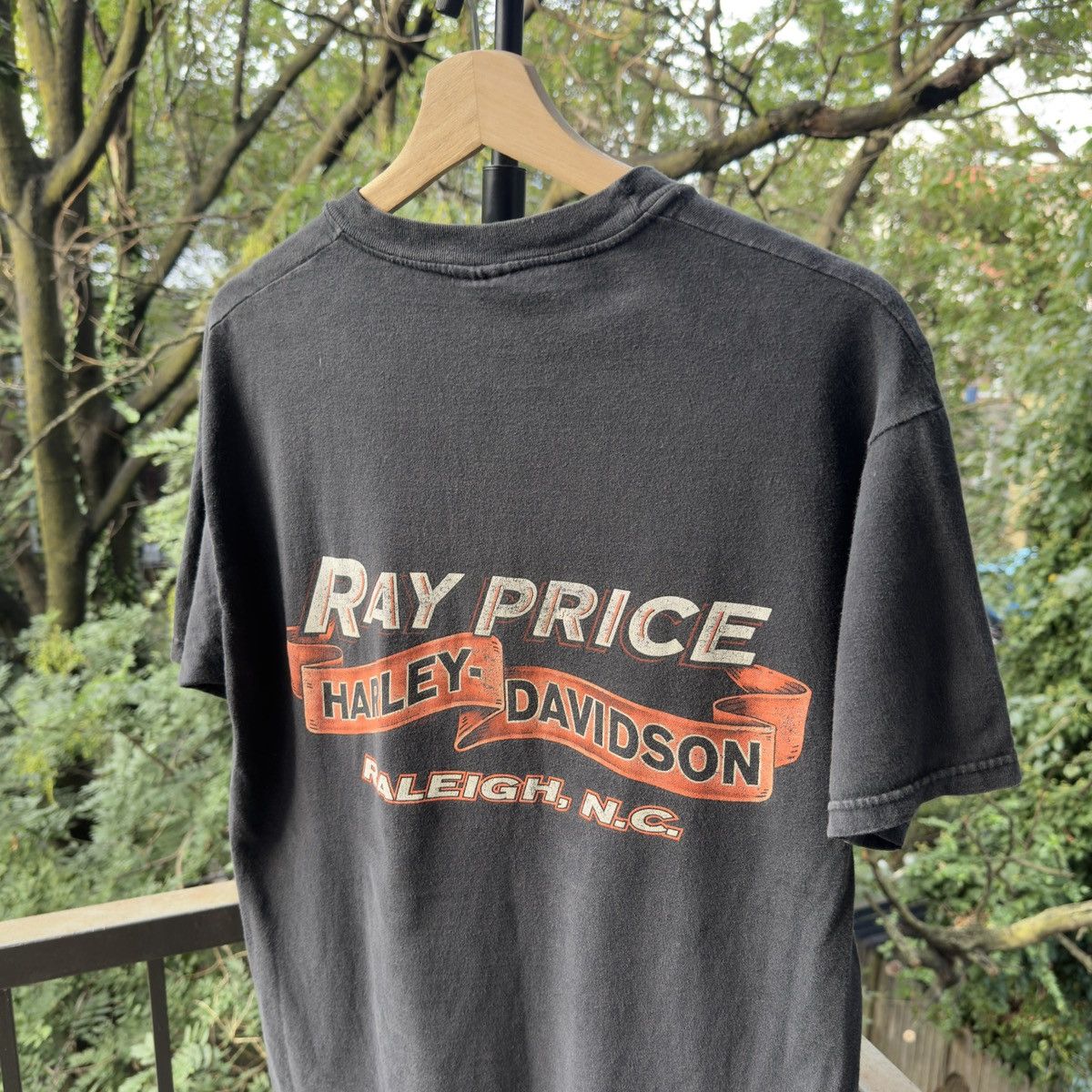 Harley Davidson Thrashed Faded Distressed Pocket Shirt ERD Grunge Chrome Size US M / EU 48-50 / 2 - 5 Thumbnail