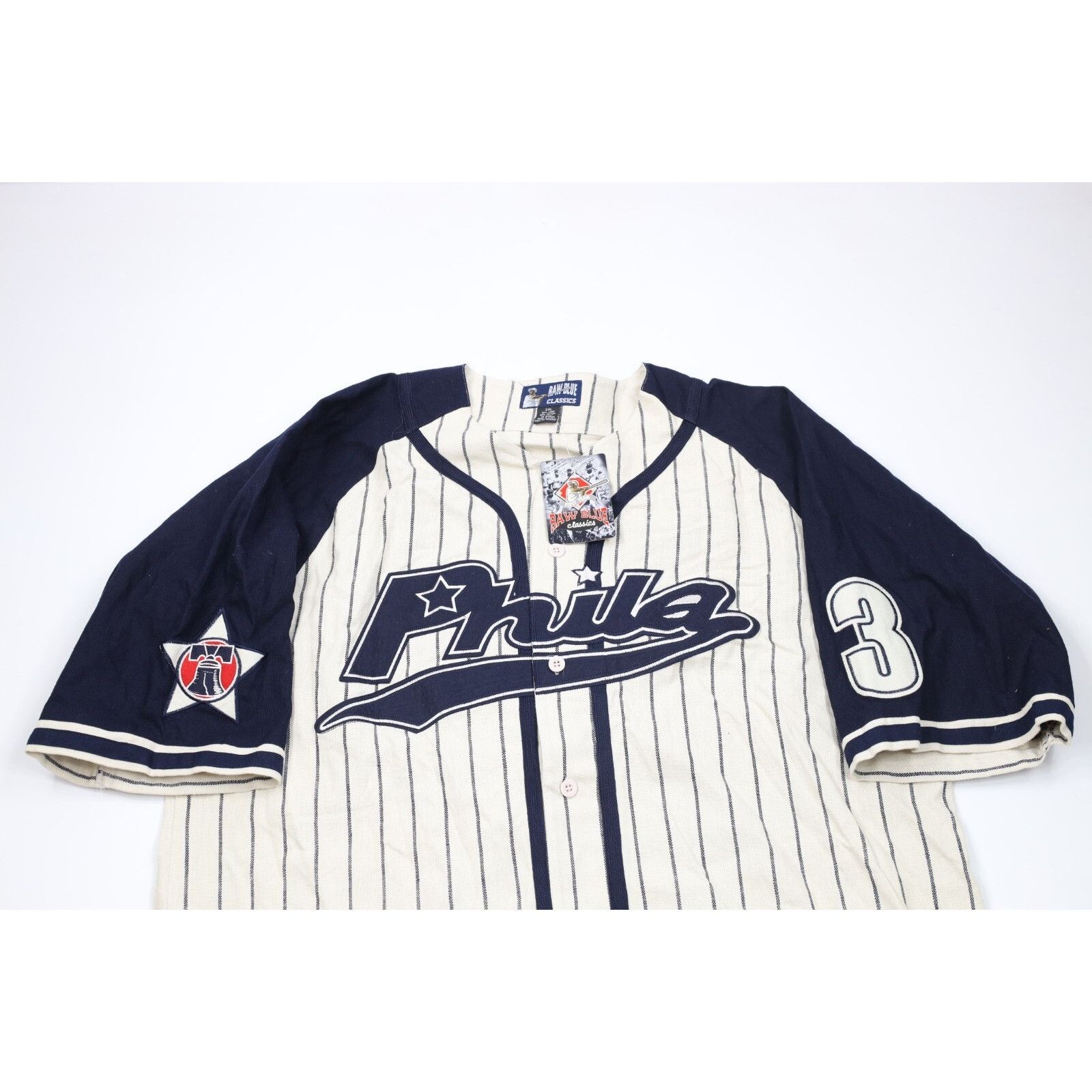 Vintage Vintage 90s Negro League Philadelphia Baseball Jersey Set Size US XXL / EU 58 / 5 - 3 Thumbnail