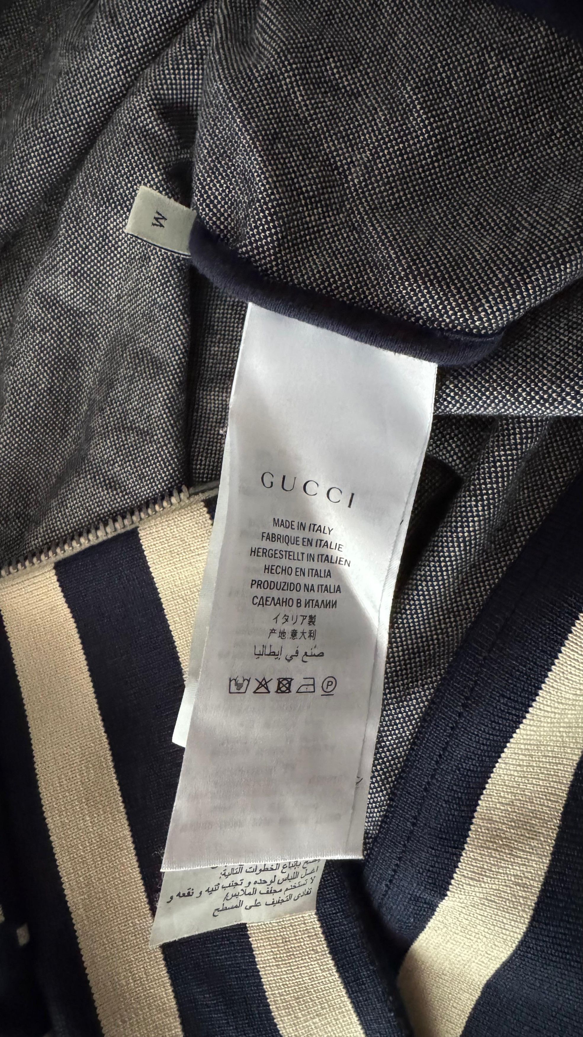 Gucci Gucci Jacquard GG Track Jacket Size US M / EU 48-50 / 2 - 12 Thumbnail