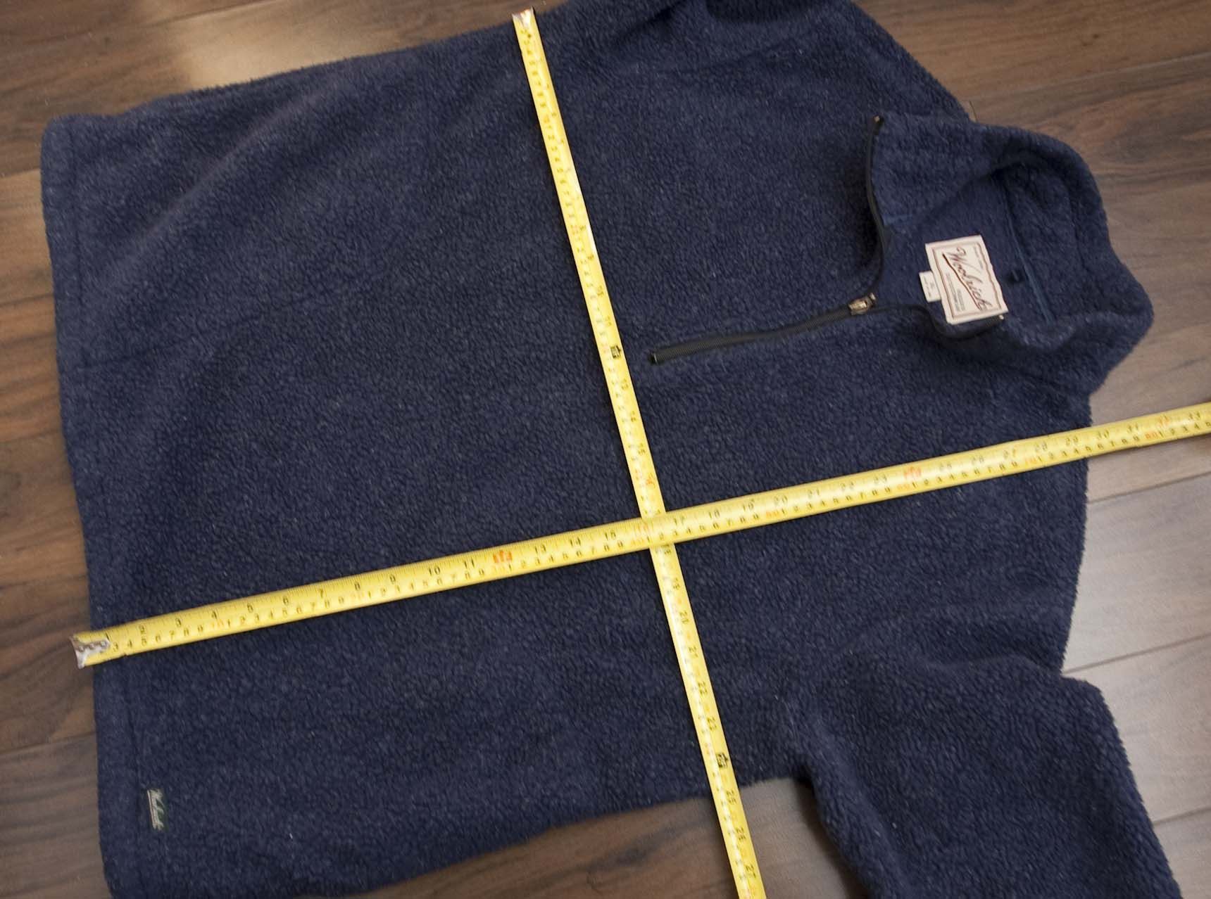 Woolrich Woolen Mills Woolrich Fleece Jacket Made in USA Size XL Dark Blue Size US XL / EU 56 / 4 - 5 Thumbnail