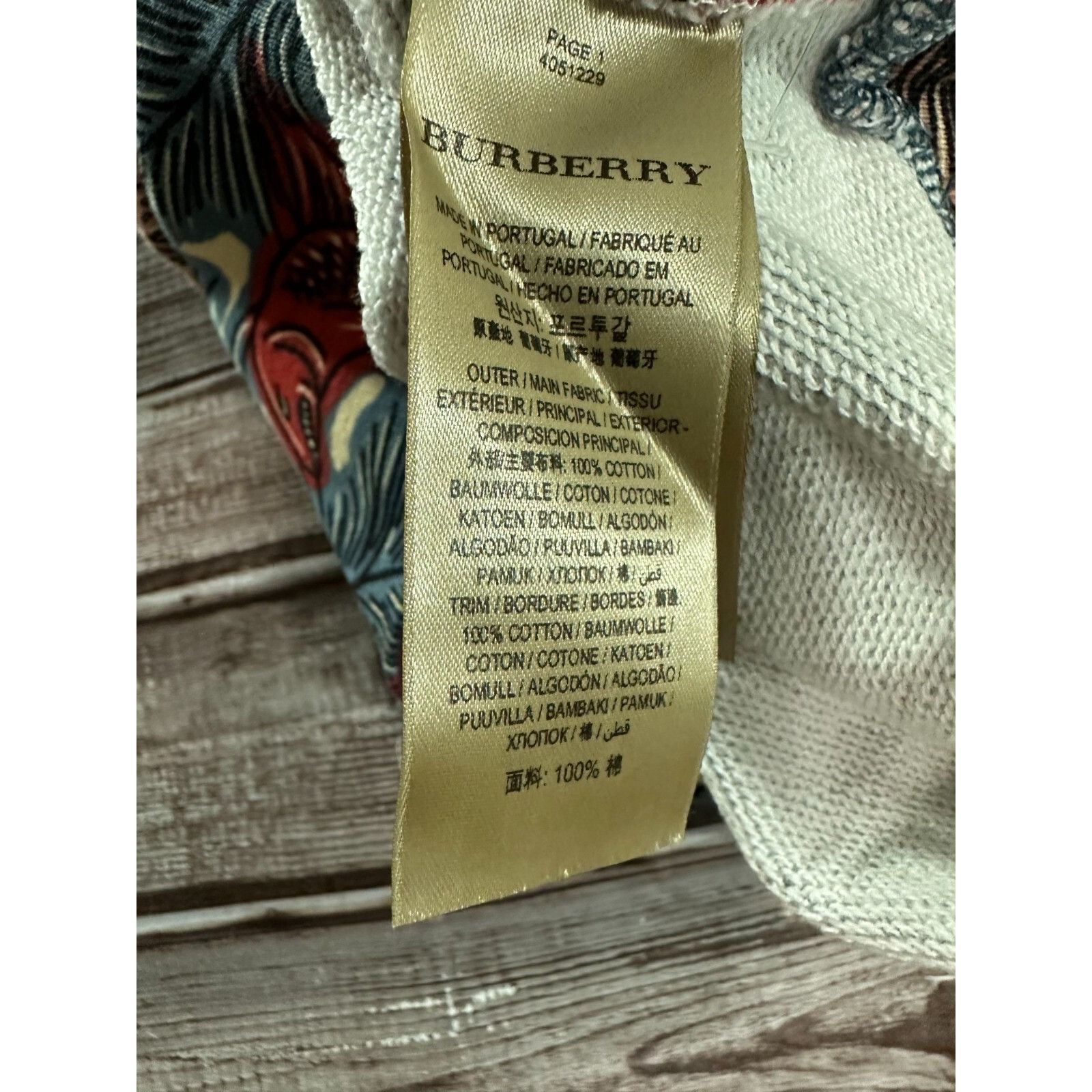 Burberry BURBERRY RARE Beasts collection 2017 Animal Print Sweater Si Size S / US 4 / IT 40 - 3 Thumbnail